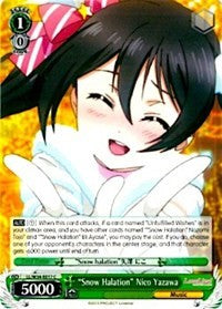 "Snow Halation" Nico Yazawa (LL/W34-E017 C) [Love Live! Vol. 2]