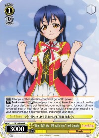 "Our LIVE, the LIFE with You" Umi Sonoda (LL/W24-E004 RR) [Love Live!]