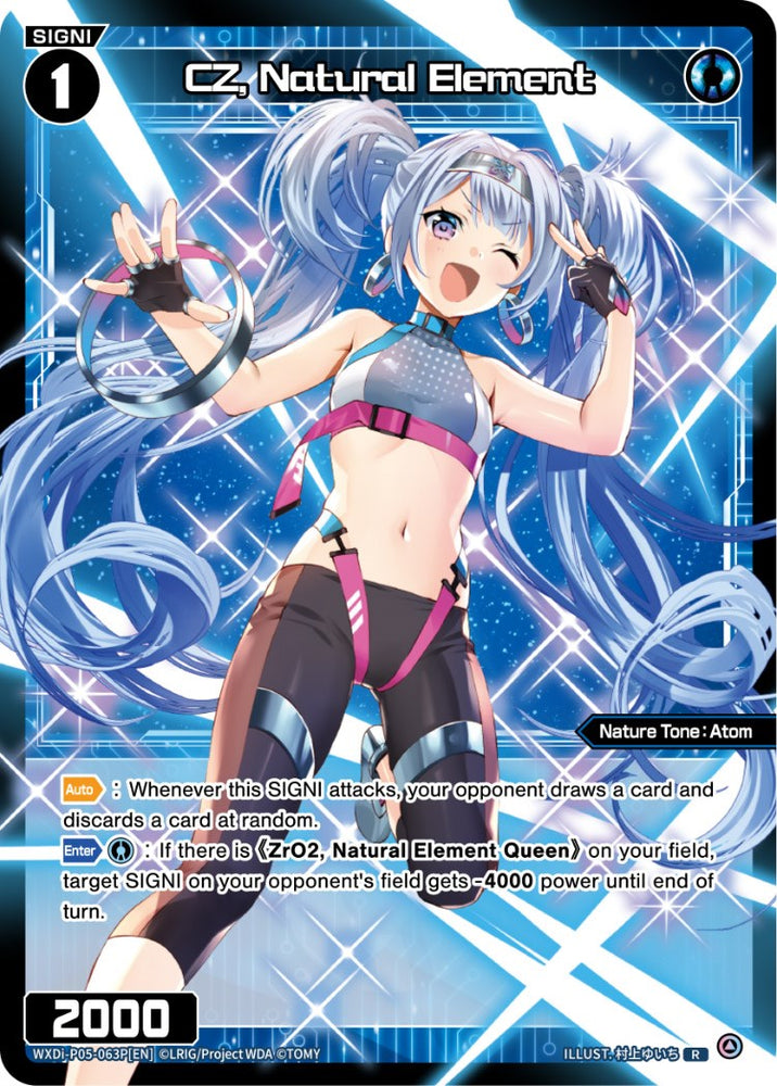 CZ, Natural Element (Parallel Foil) (WXDi-P05-063P) [Curiosity Diva]