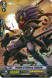 Knight of Silence, Gallatin (TD01/004EN) [Trial Deck 1: Blaster Blade]