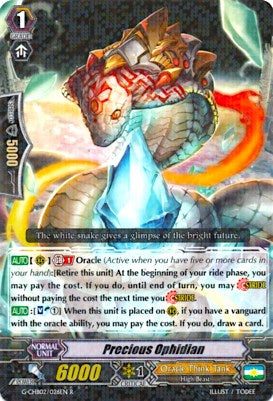Precious Ophidian (G-CHB02/026EN) [We ARE!!! Trinity Dragon]