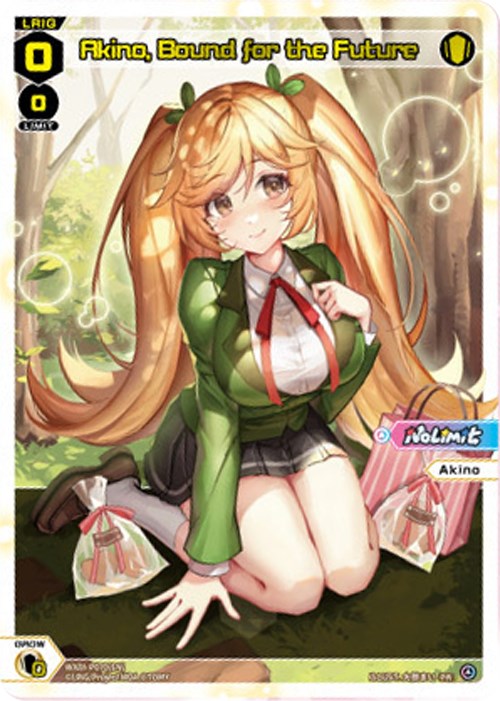 Akino, Bound for the Future (April 2022) (WXDi-P070) [Promo Cards]