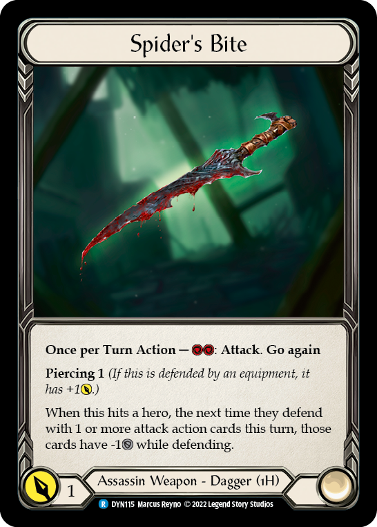 Spider's Bite [DYN115] (Dynasty)  Rainbow Foil