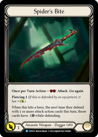 Spider's Bite [DYN115] (Dynasty)  Rainbow Foil