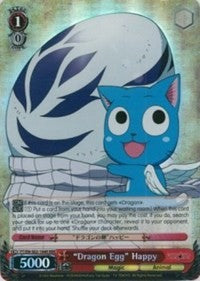 "Dragon Egg" Happy (FT/EN-S02-104R RRR) [Fairy Tail ver.E]