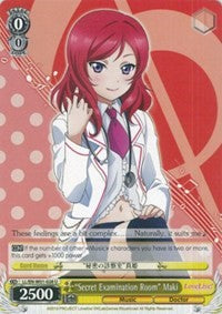 "Secret Examination Room" Maki (LL/EN-W01-028 U) [Love Live! DX]