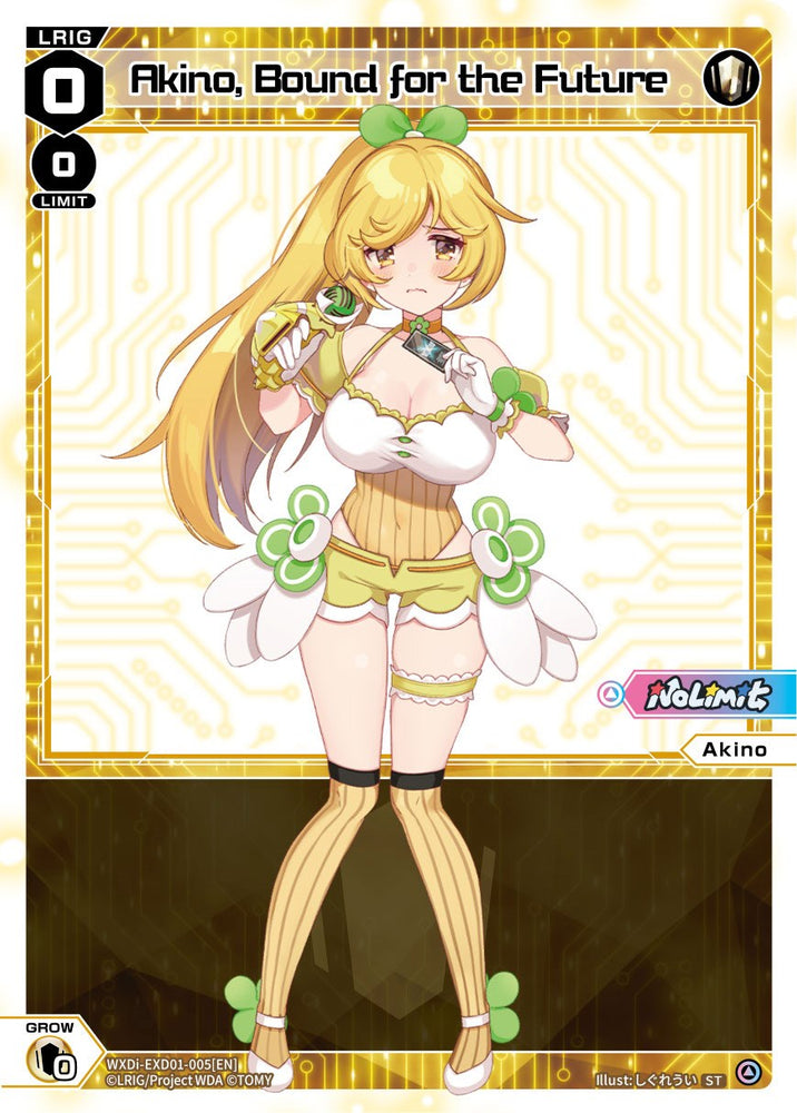 Akino, Bound for the Future (WXDi-EXD01-005[EN]) [Super Diva Deck: Urith's MIASMA]