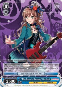 "Blue Roses in Harmony" Lisa Imai (BD/EN-W03-103H HR) [BanG Dream! Girls Band Party! MULTI LIVE]