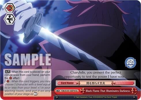 Black Flame That Illuminates Darkness [That Time I Got Reincarnated as a Slime Vol.3]
