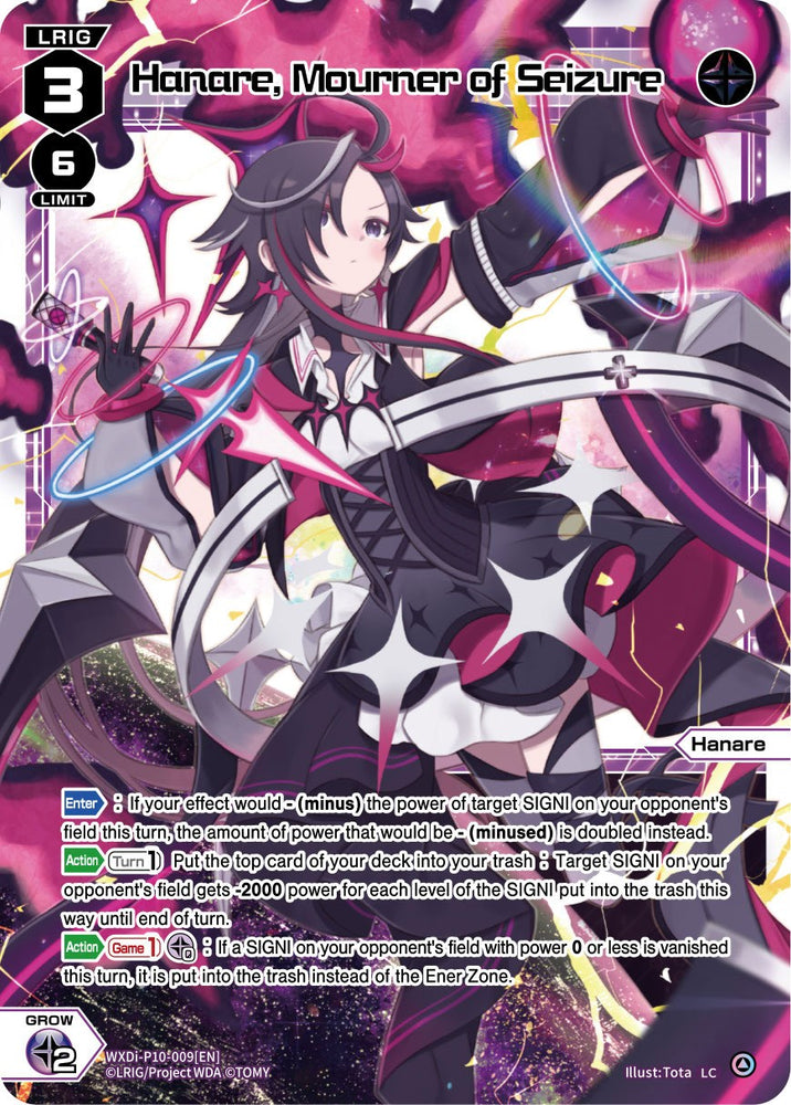 Hanare, Mourner of Seizure (WXDi-P10-009[EN]) [Prismatic Diva]