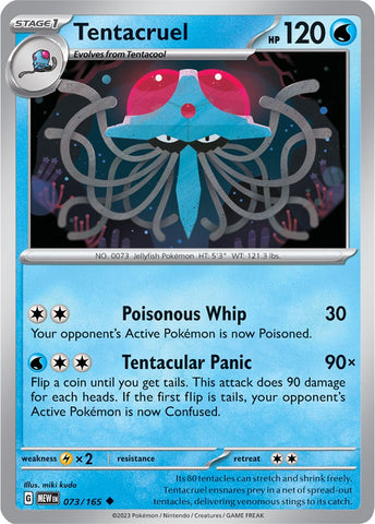 Tentacruel (073/165) [Scarlet & Violet: 151]