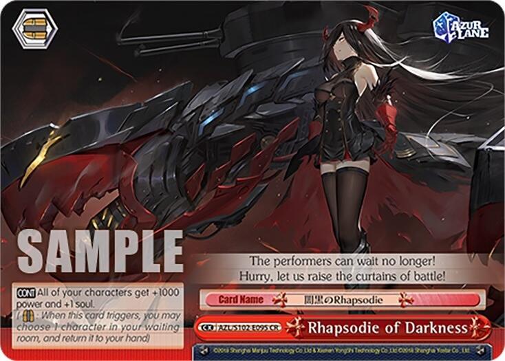 Rhapsodie of Darkness (AZL/S102-E095 CR) [Azur Lane]