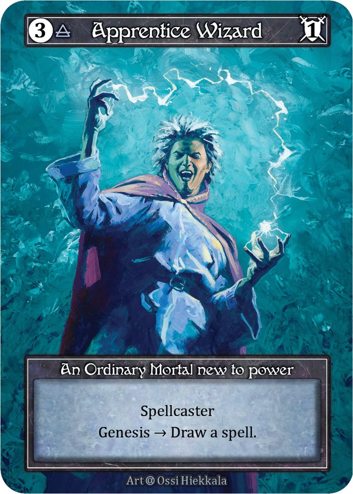 Apprentice Wizard (Foil) [Alpha]