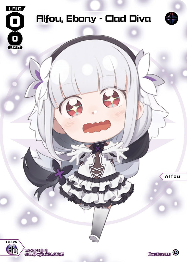 Alfou, Ebony - Clad Diva (November 2023) (WXDi-P256[EN]) [Promo Cards]