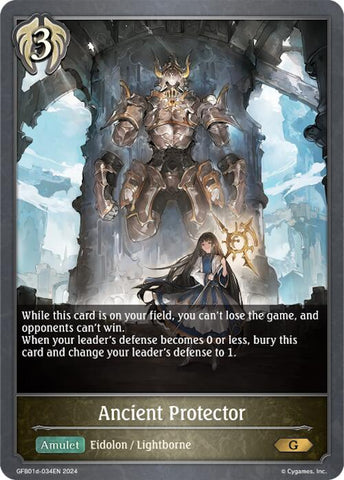 Ancient Protector (GFB01d-034EN) [Gloryfinder Bundle 01: Guide to Glory]