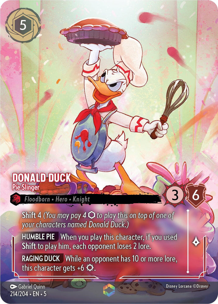 Donald Duck - Pie Slinger (Enchanted) (214/204) [Shimmering Skies]