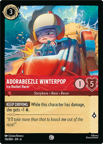 Adorabeezle Winterpop - Ice Rocket Racer (116/204) [Azurite Sea]