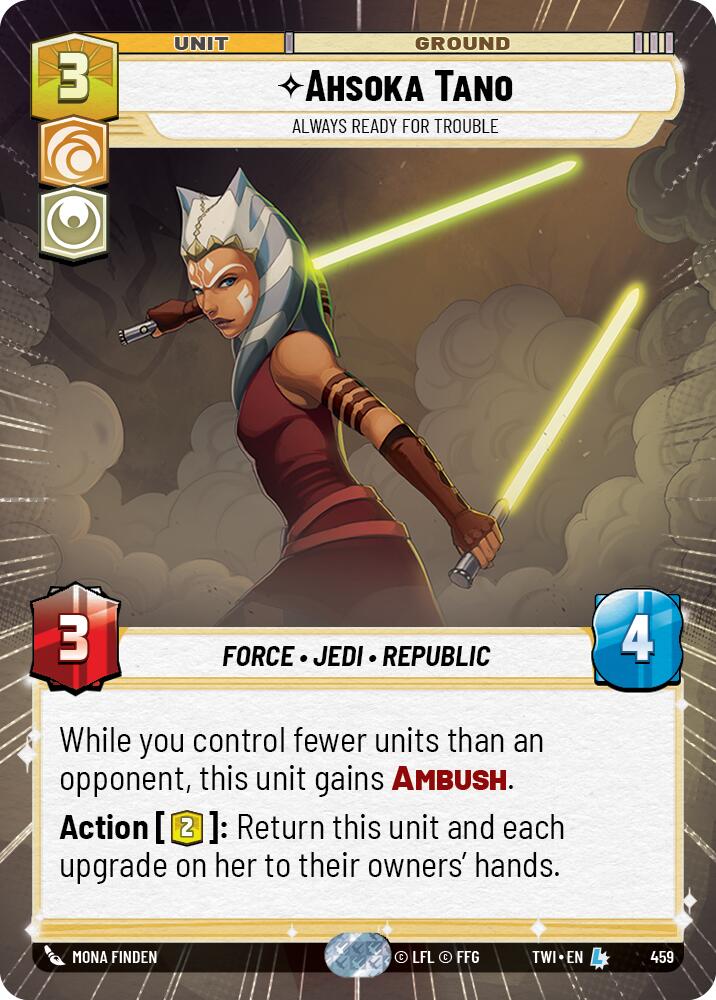 Ahsoka Tano - Always Ready For Trouble (459) (Hyperspace) (459) [Twilight of the Republic]