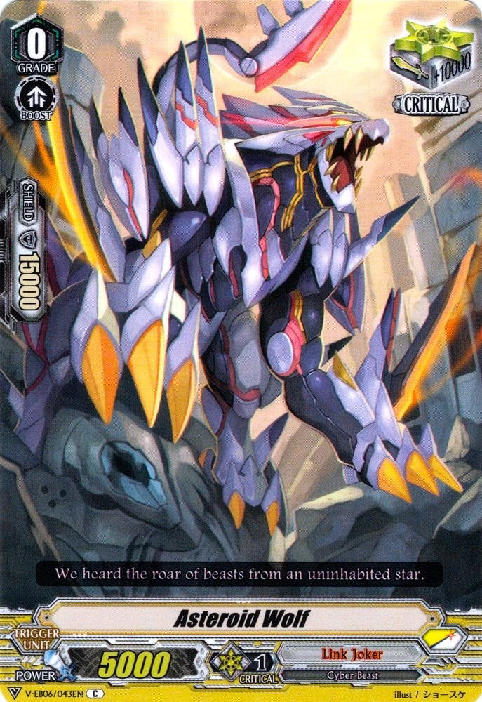 Asteroid Wolf (V-EB06/043EN) [Light of Salvation, Logic of Destruction]