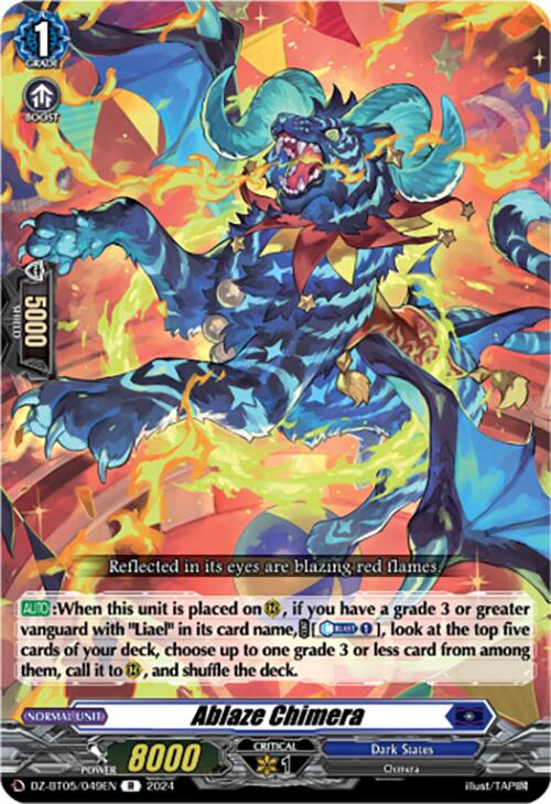 Ablaze Chimera (DZ-BT05/049EN) [Omniscient Awakening]