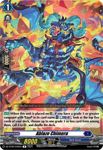 Ablaze Chimera (DZ-BT05/049EN) [Omniscient Awakening]