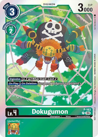 Dokugumon [P-163] (-Chain of Liberation- Upgrade Pack [Digimon LIBERATOR]