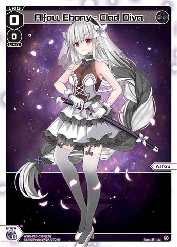 Alfou, Ebony - Clad Diva (Parallel) (WXDi-P15-036P[EN]) [Divisions DIVA]