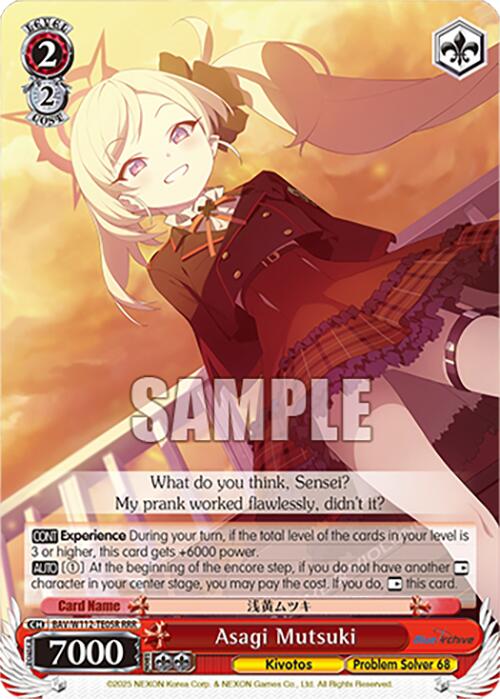 Asagi Mutsuki (BAV/W112-TE05RRR RRR) [Blue Archive]
