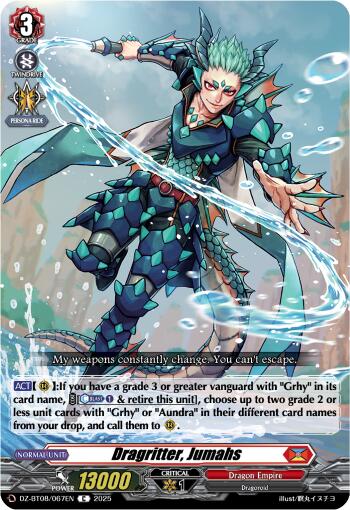 Dragritter, Jumahs (DZ-BT08/067EN) [Knights 0f Rebirth]