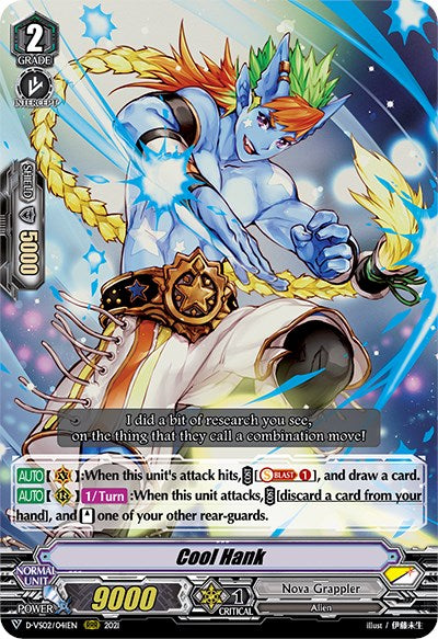Cool Hank (D-VS02/041EN) [V Clan Collection Vol.2]