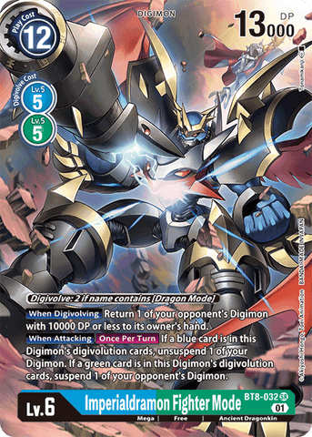 Imperialdramon Fighter Mode [BT8-032] (Alternate Art) [New Awakening]