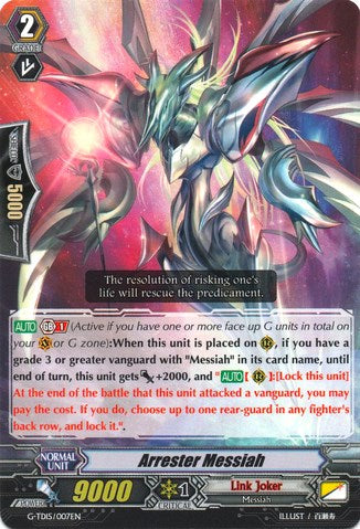 Arrester Messiah (G-TD15/007EN) [Messiah Dragon of Rebirth]