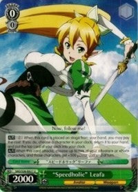 "Speedholic" Leafa (SAO/S26-E027 U) [Sword Art Online Vol.2]