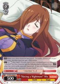 "Having a Nightmare" Wiz (KS/W55-E045 R) [KonoSuba 2]