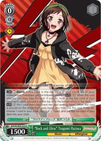 "Rock and Glow" Tsugumi Hazawa (BD/EN-W03-033 R) [BanG Dream! Girls Band Party! MULTI LIVE]