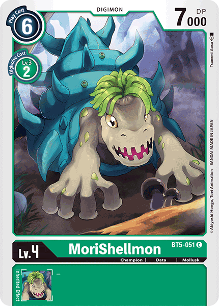 MoriShellmon [BT5-051] [Battle of Omni]