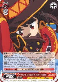 "Powered-Up Explosion Magic" Megumin (KS/W55-E053 R) [KonoSuba 2]