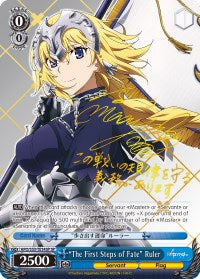 "The First Steps of Fate" Ruler (APO/S53-TE14SP SP) [Fate/Apocrypha]