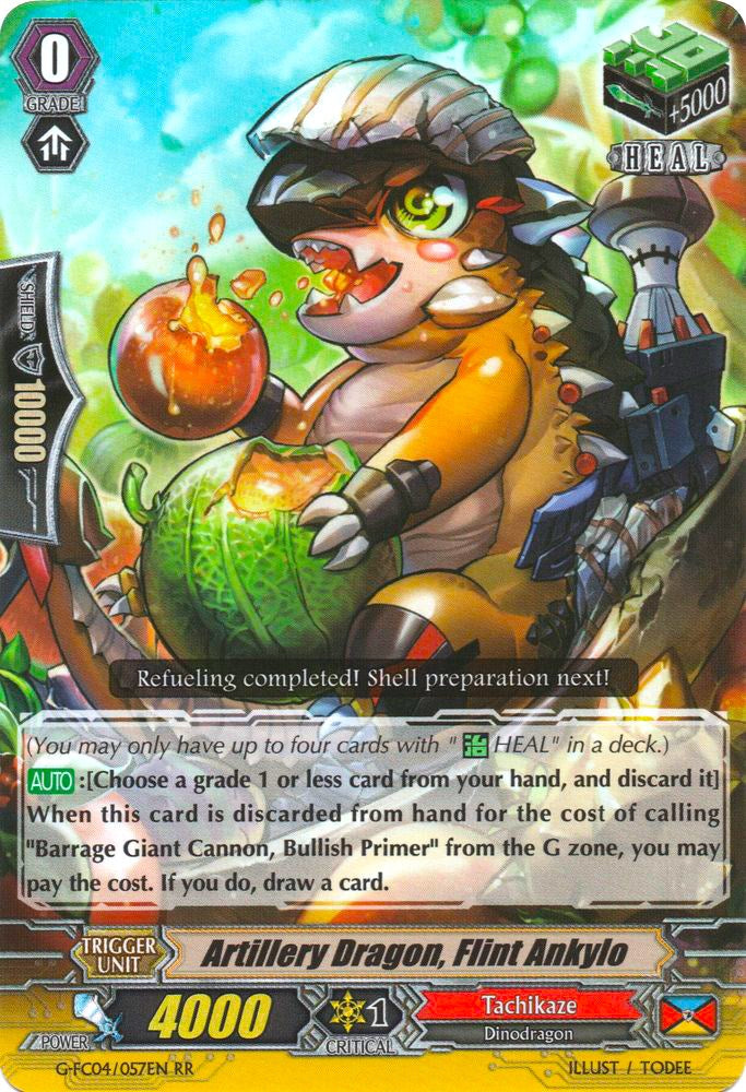 Artillery Dragon, Flint Ankylo (G-FC04/057EN) [Fighters Collection 2017]