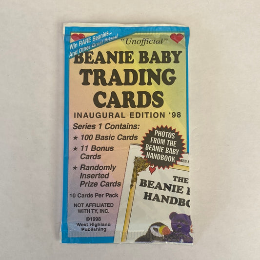 Beanie baby trading cards