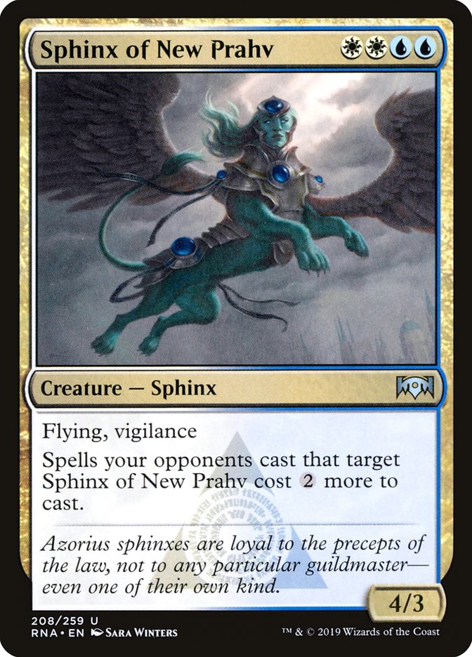 Sphinx of New Prahv [Ravnica Allegiance]