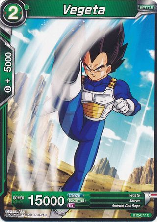 Vegeta (BT2-077) [Union Force]