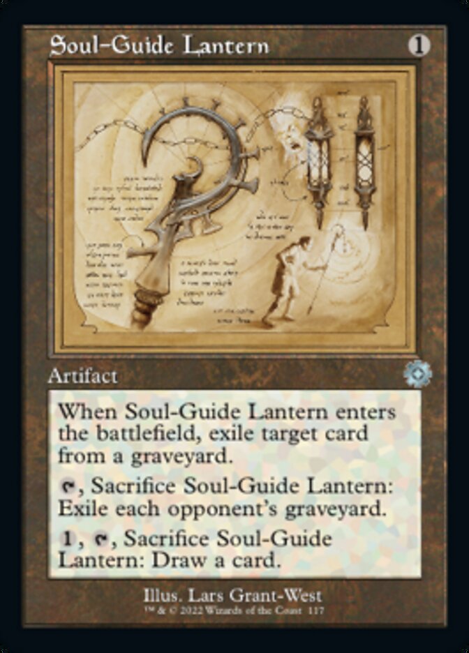 Soul-Guide Lantern (Retro Schematic) [The Brothers' War Retro Artifacts]