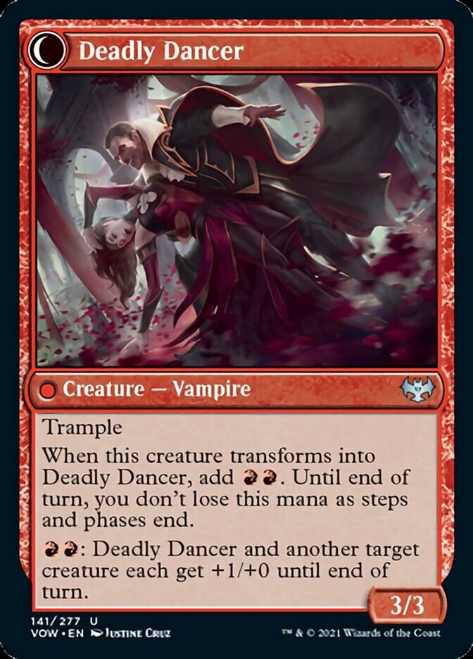 Alluring Suitor // Deadly Dancer [Innistrad: Crimson Vow]