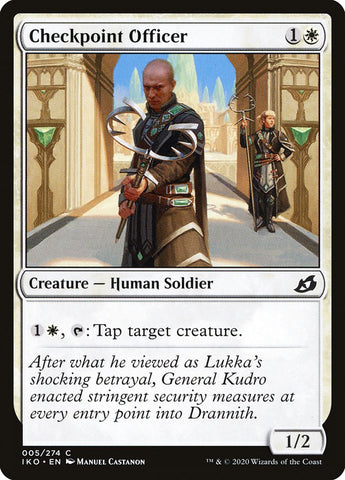 Checkpoint Officer [Ikoria: Lair of Behemoths]