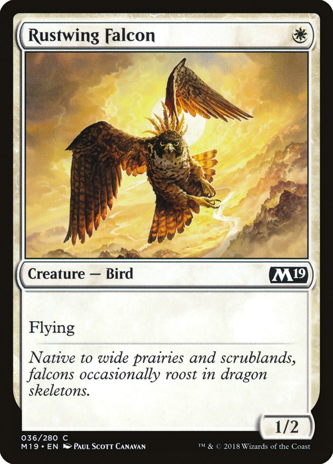 Rustwing Falcon [Core Set 2019]