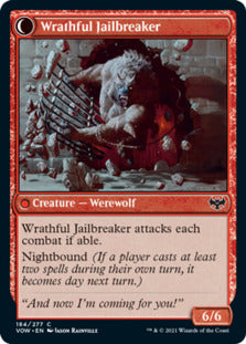 Weary Prisoner // Wrathful Jailbreaker [Innistrad: Crimson Vow]