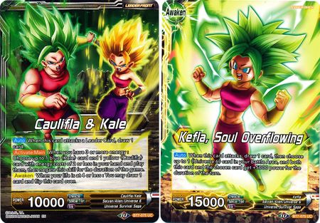 Caulifla & Kale // Kefla, Soul Overflowing (BT7-075) [Assault of the Saiyans]